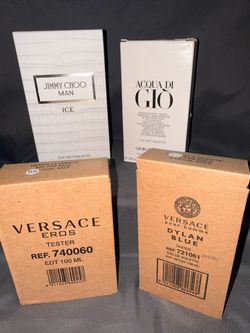 Designer Cologne Tester Set of 4