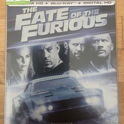 The Fate Of The Furious 4K Ultra HD Steelbook