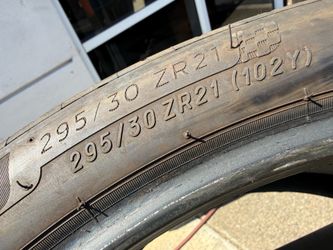 295/30/20 Michelin Pilot Sport 4s (2 Tires) $200.00/ Both