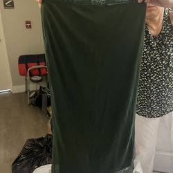 Dark Green Skirt 