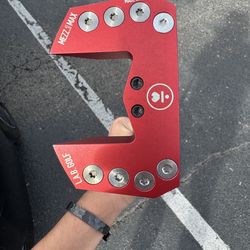 L.A.B. Golf MEZZ.1 MAX Red Putter - RIGHT - 35" - RED
