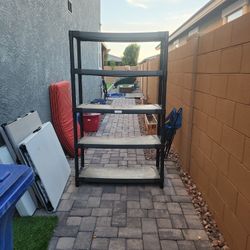 Black Plastic Shelving
