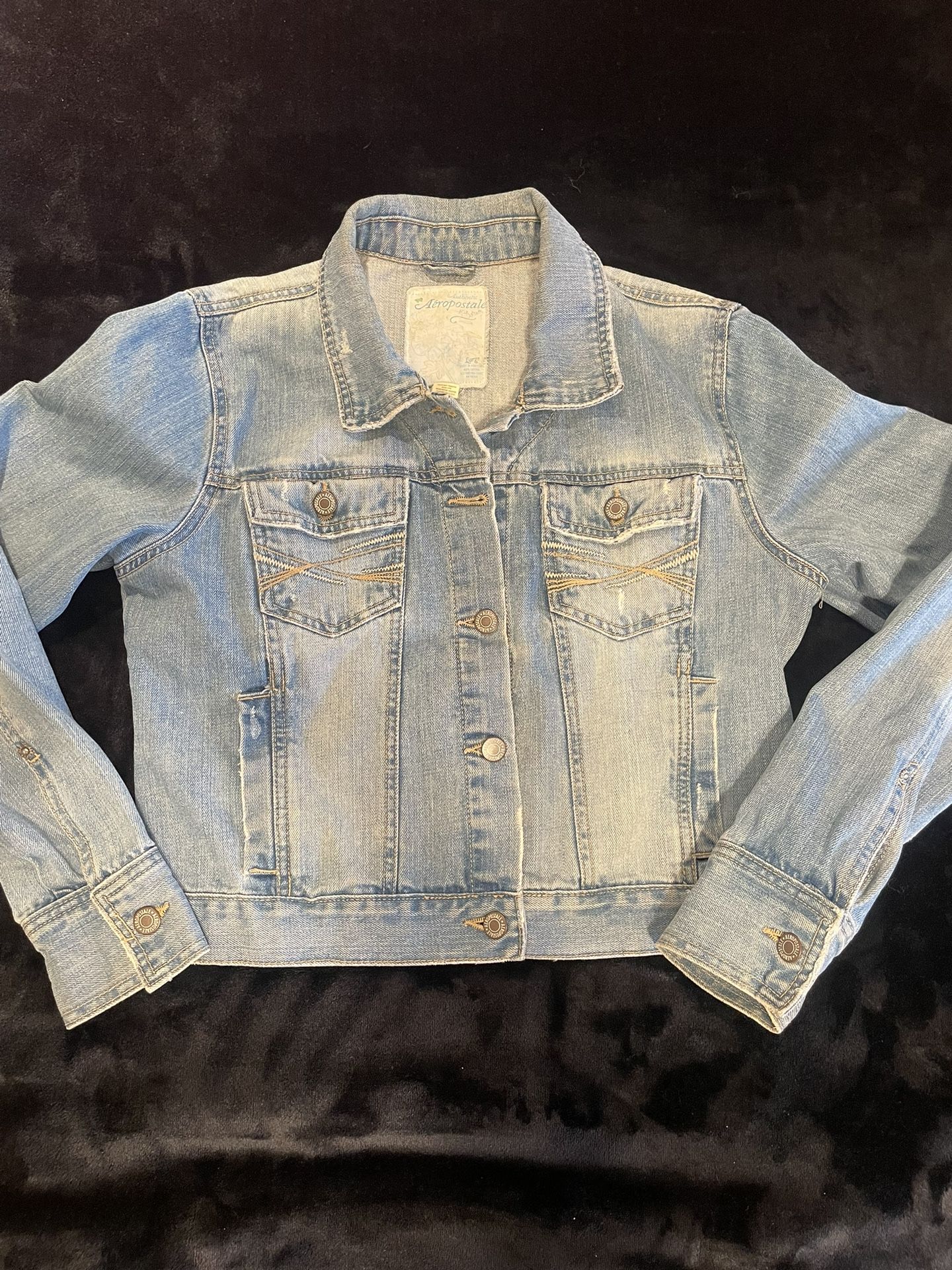 Aeropostale Denim Jacket Size Large