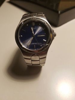 Citizen eco-drive men's e100 blue sunburst dial