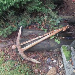 Ship Anchor Yard Decoration