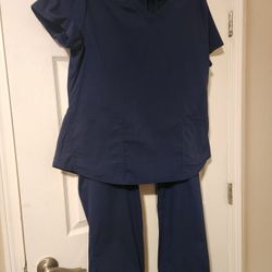Navy Scrubs XL