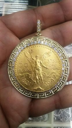 14k Gold Bezel 17.7 grams 5.50 ct $2800 24k Centenario 41.6 grams $2700