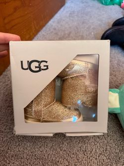 UGG Baby Glitter Boots in Box