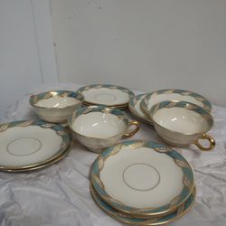 Lenox BELLEVUE Sea Green -  Setting(s)
