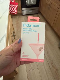 Breast milk testing strips