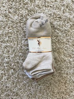 U.S. Polo Assn. Low Cut Socks 10 Pairs