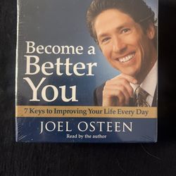 Become a Better You by Joel Osteen 5 CDs Abridged Audiobook - Brand New Sealed