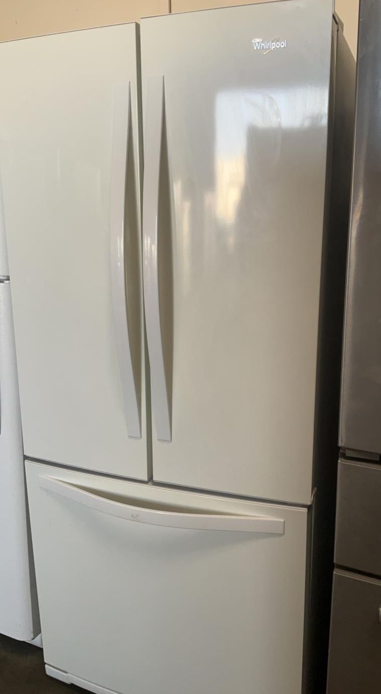 Whirlpool French Door White Refrigerator