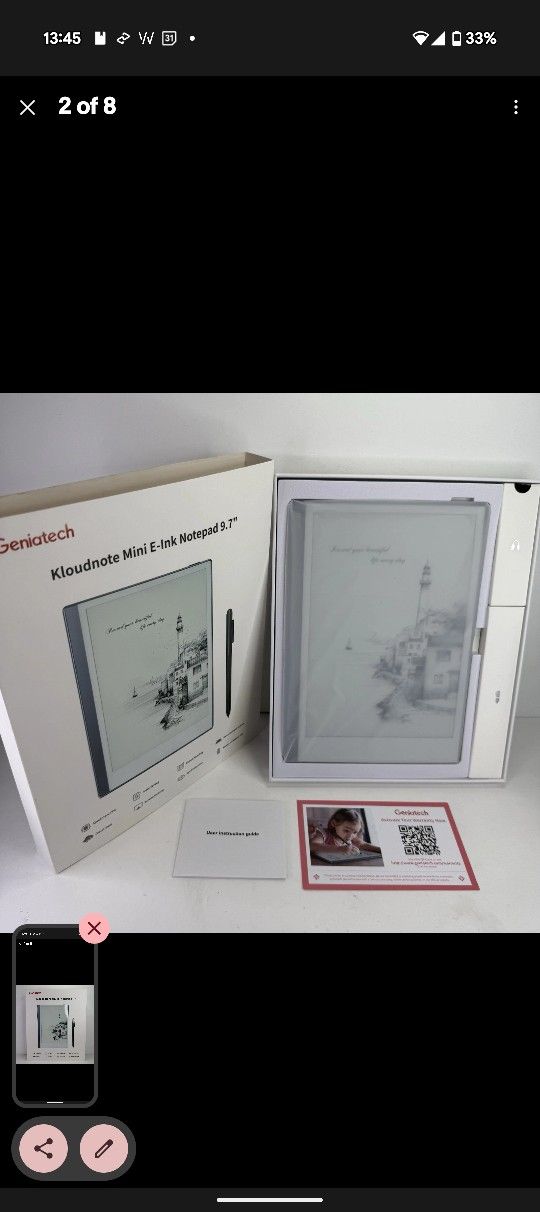 Kloudnote Mini E Reader
