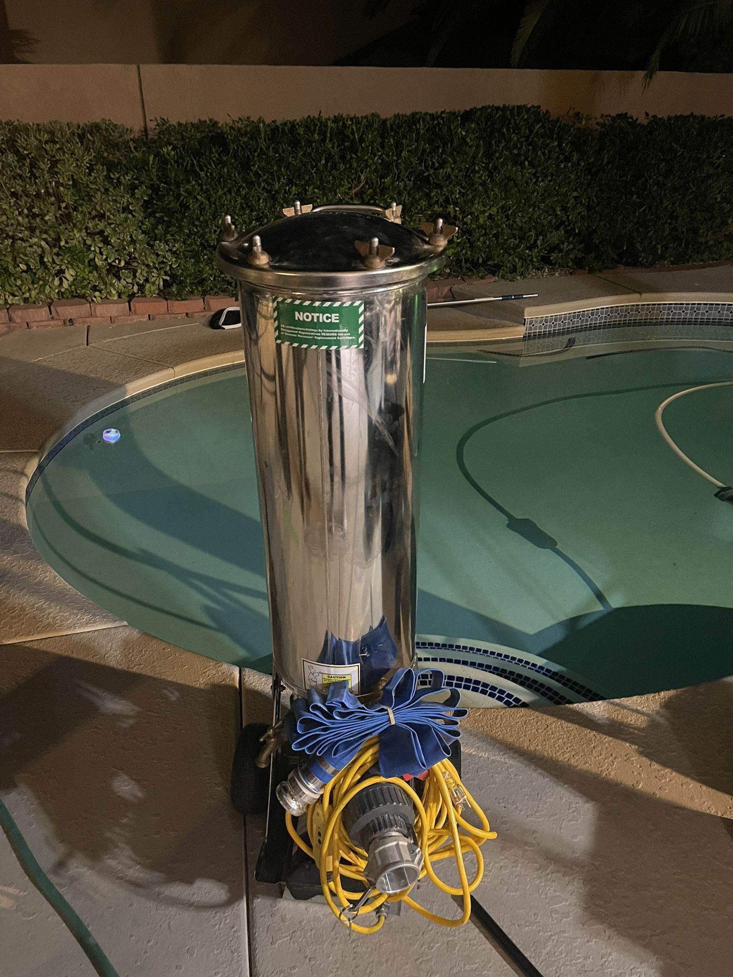 Harmsco Pool water filter