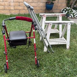 Free crutches/walker/stands