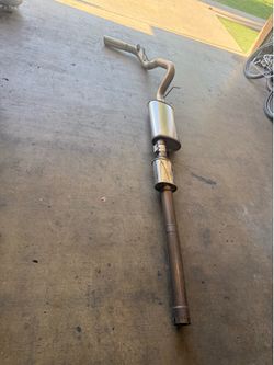 Speed engineering exhaust 3.5” Sierra 2014-2018