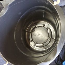 Pacific Houseware Inc Large Black 18 Gallon Plastic Tub