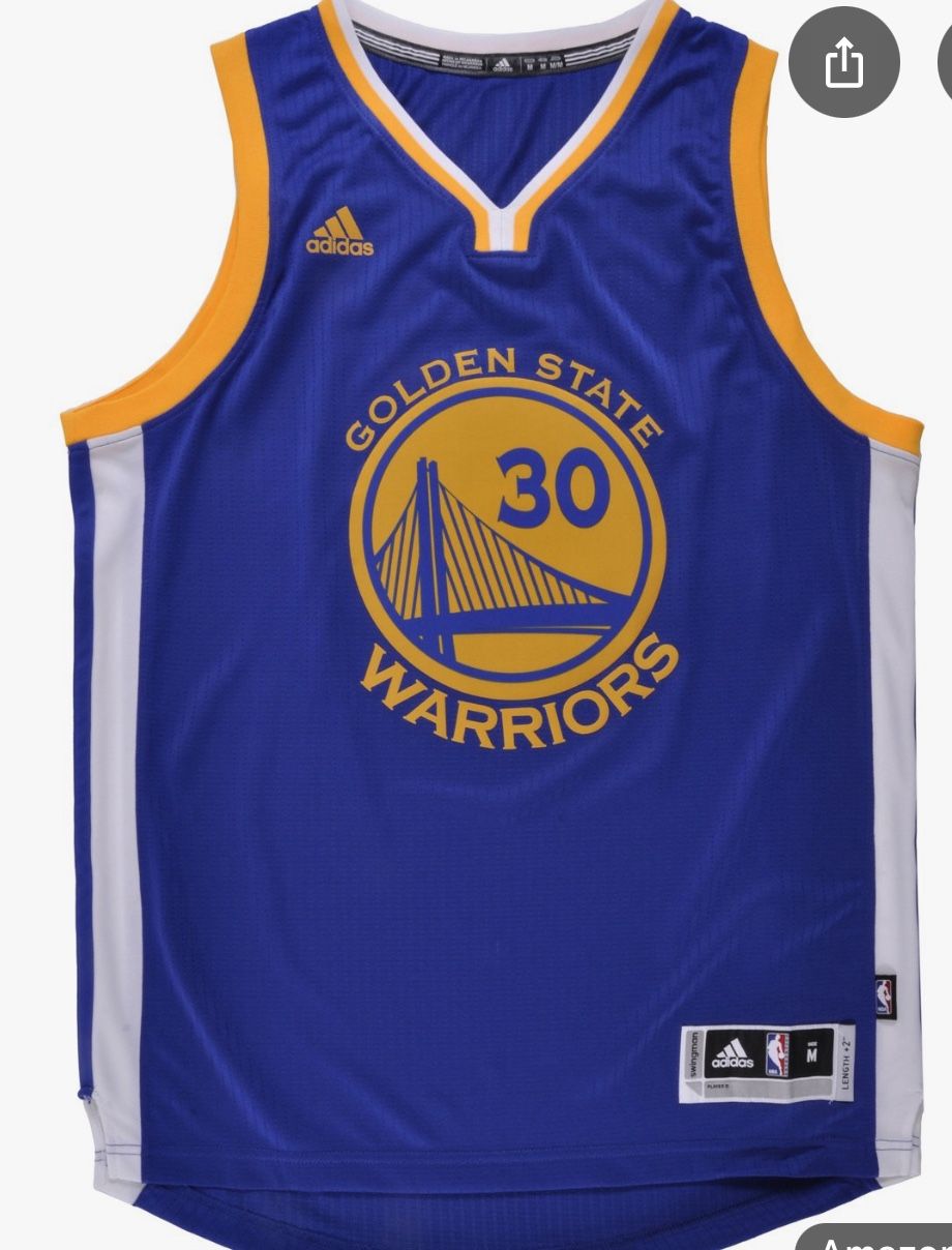 Adidas Original Steph Curry Warriors Jersey 
