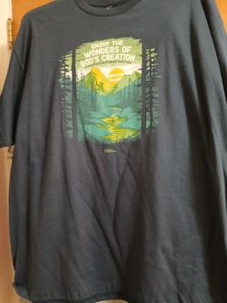 $7 each or 3 for $20 Christian T-shirts size 2XL