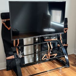 Glass tier Tv Stand 