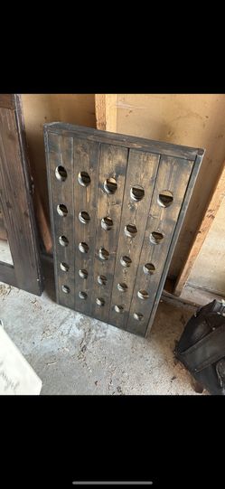 Hanging Wine Bottle Rack(2)