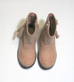 NEW Toddler Girls Boots Tan, size-11