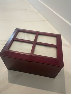 Wooden Photo album box for 4x6