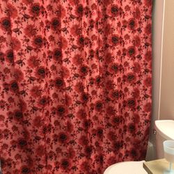 Floral Shower Curtain 