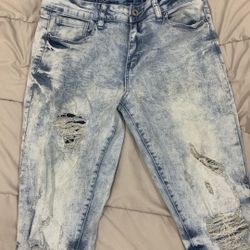 Sky Blue Skinny Jeans