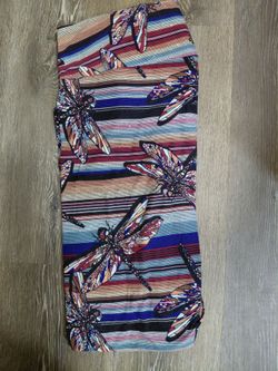 Lularoe TC2 Dragonfly Print Leggings