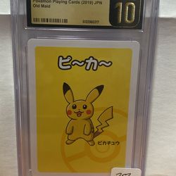 2019 Old Maid Pikachu *CGC Pristine 10*