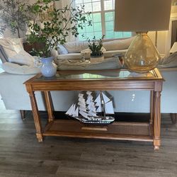 Vintage sofa table