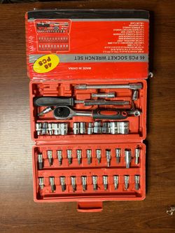 46 pc socket wrench set