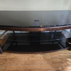 Free TV Stand with Corner Shelves