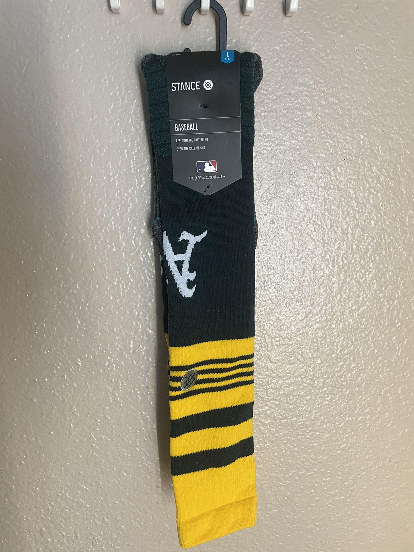 Stance, Oakland A’s, New, Mens Large 9-12