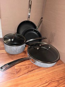 Nonstick Cookware Set with Lids
