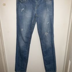 Aeropostale Distressed Jeans 9/10 Long