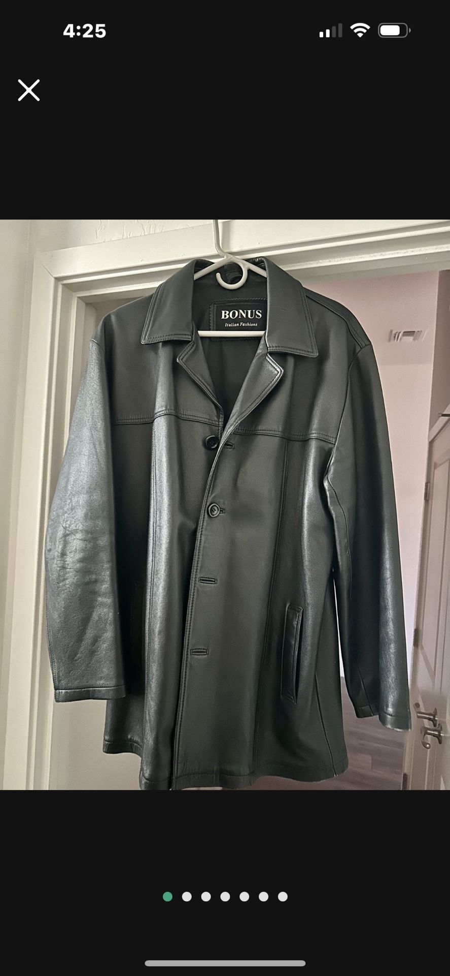 Men’s Vintage Italian Leather Jacket