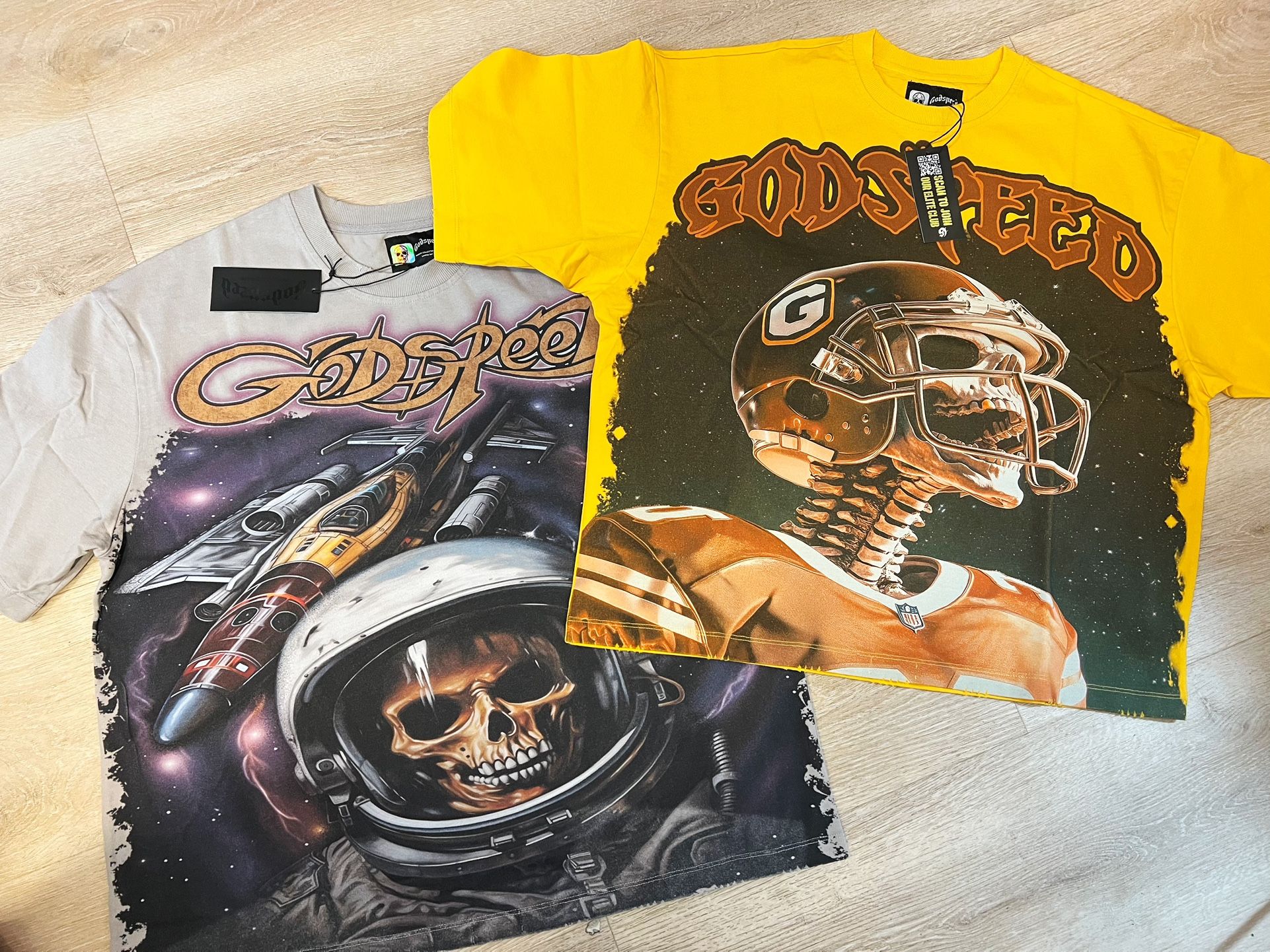 Godspeed Tee Size S, M, l,xl 165$