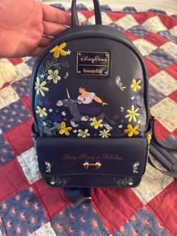Disney Parks Loungefly Encanto Luisa "Being Strong is Fabulous" Mini Backpack
