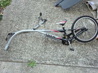 TREK Bike trailer....tandem bike for kids 100.00 obo