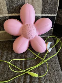 IKEA Smila Blomma Light Pink Flower Wall Night Light Hanging 14"