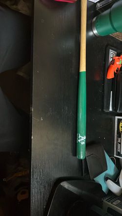 vintage A’s lil baseball bat