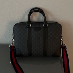 GG Black briefcase