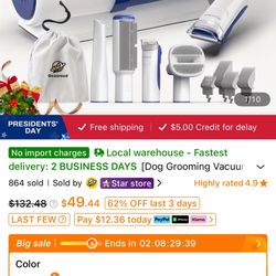 Dog Groomer In Purple