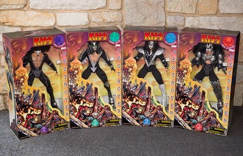 Kiss 24" inch destroyer Spencer's doll action figures