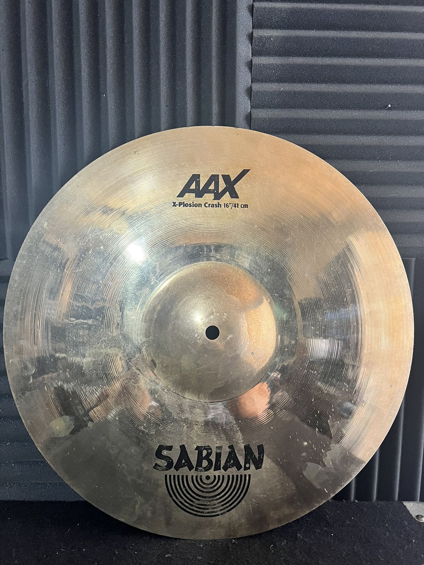 Sabian AAX X-Plosion Crash Cymbal - 16 inches, Brilliant