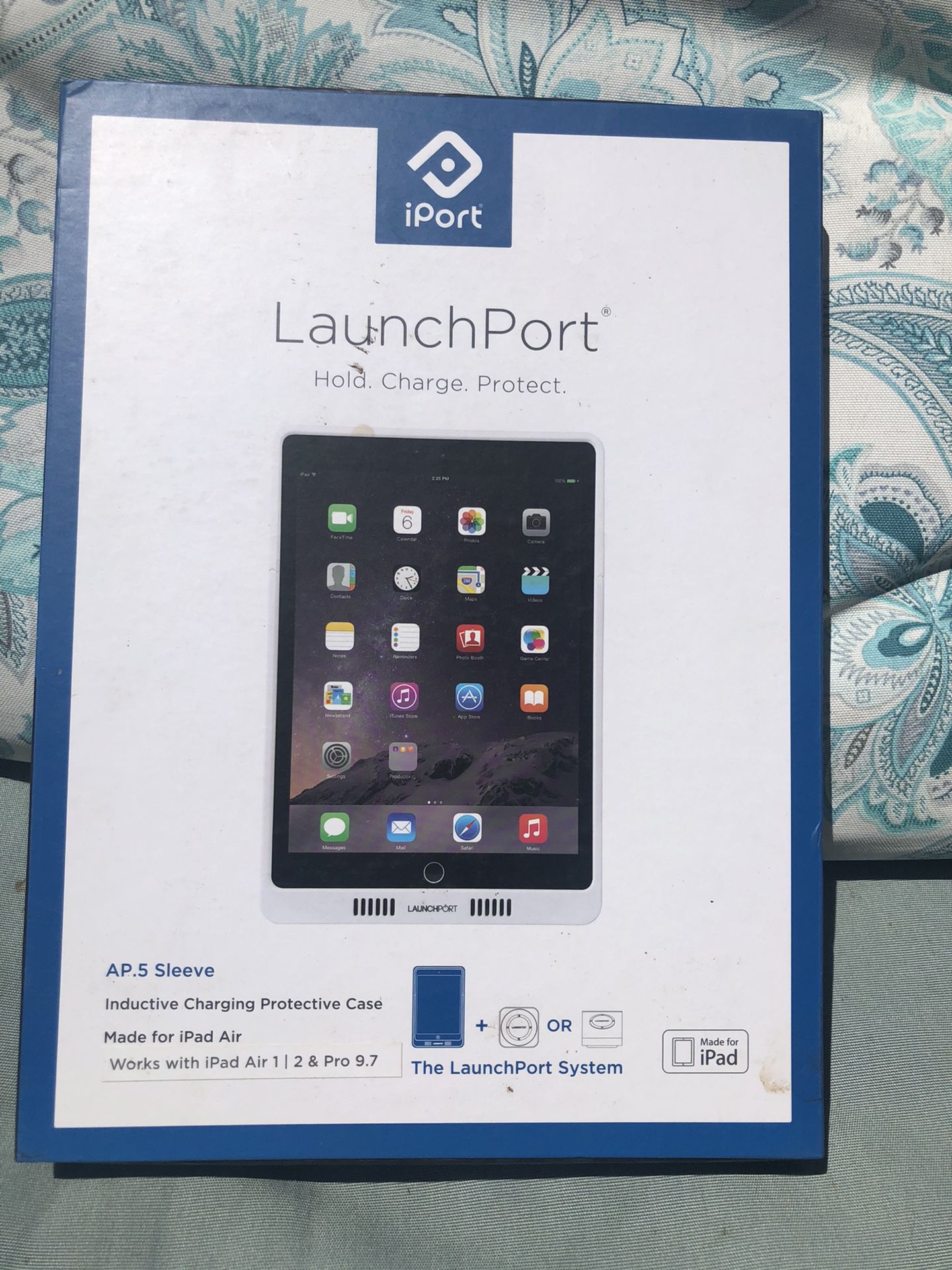 iPort LaunchPort AP.5 Sleeve for iPad Air 1 2 iPad Pro 9.7" and 5th Gen - White - BRAND NEW!