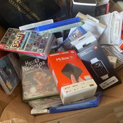 Bulk Returns Of Video Games And Brand Name Electronics